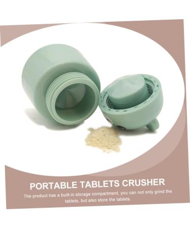 2pcs Portable Manual Tablet Grinder - Efficient Pill Crushing for Easy Medicine Supply - Buy Online on GoSupps.com