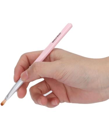 Lip Scrub Brush Lightweight Portable Dust Cover Blending Brush for Beauty Salons for Home - Buy Online on GoSupps.com