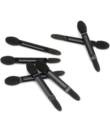 Didiseaon 200 pcs Eye Shadow Brush Tipped Sponge Makeup Double-ended Eyeshadow Black - Buy Online on GoSupps.com