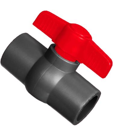 MegaHaustechnik PVC Ball Valve - 20mm Adhesive Fitting for Pipes - International Shipping Available - Buy Online on GoSupps.com