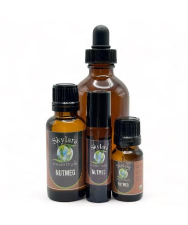 Nutmeg Essential Oil (4oz 4oz Spiced Serenity) 4oz Spiced Serenity 1 Fl Oz (Pack of 1)