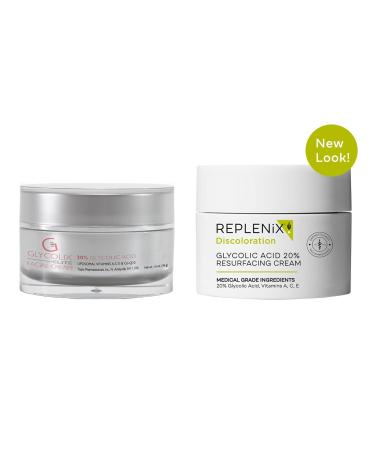 Replenix Glycolic Acid 20% Resurfacing Cream - Skin Renewing Moisturizer 1.7 Oz - Buy Online on GoSupps.com