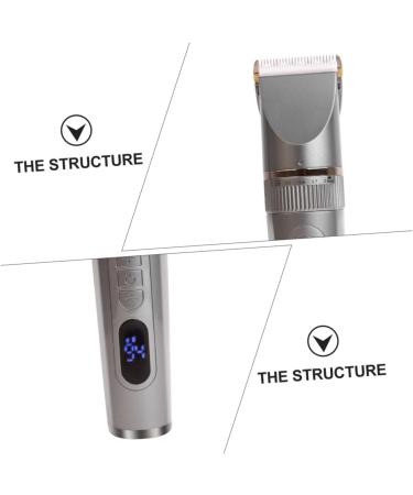 Ipetboom Rechargeable Hair Clipper 1 Set Hair Clipper Electric Mens Electric for Men Shaving Beard Trimmer Professional Clippers for Barbers Hair Household Man USB Hair Clipper - Buy Online on GoSupps.com