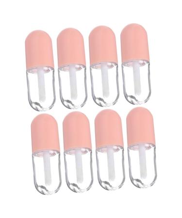 GALPADA Lot De 8 Tubes De Brillant L vres Transparents 5 Ml Petits Contenants En Plastique Pour Voyage Femmes Cosm tiques Rechargeables Facile Transporter
