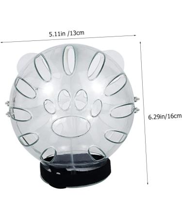 Mipcase Large Pet Collar - Transparent 16x13cm | Durable & Stylish for Dogs and Cats | International Shipping Available - Buy Online on GoSupps.com