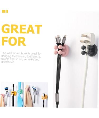 Alipis 30 STK Self-Adhesive Hooks - Versatile Shower Utensils Toothbrush & Towel Holders for Bathroom & Office - Buy Online on GoSupps.com