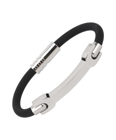 Buy Waterproof Negative Ion Balance Bracelet for Outdoor Basketball - Black Energy Wristband - Buy Online on GoSupps.com