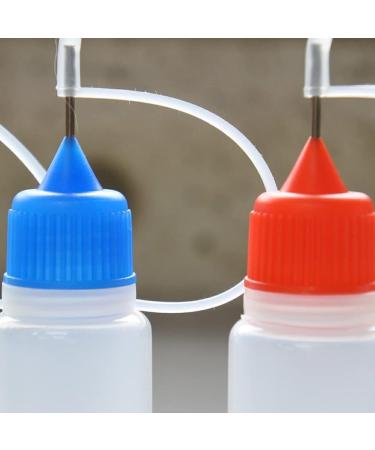 Dajidafu Oil Dropper Bottle with Steel Needle DIY Crafts Drip Storage Essential Dispenser Accessory Professional Random Color - Buy Online on GoSupps.com