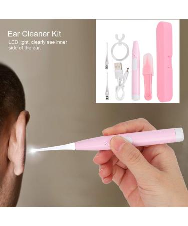 USB Rechargeable Ear Cleaning Kit with LED Light | Ear Pick Set for Ear Wax Removal - Buy Online on GoSupps.com