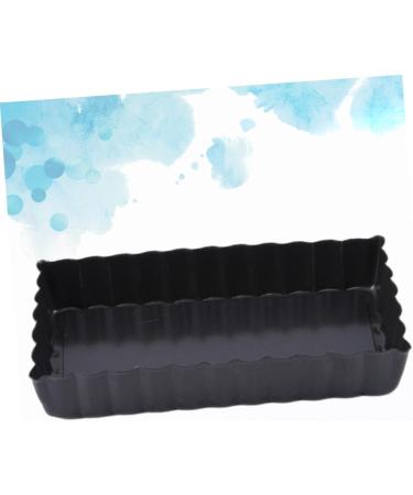 Alipis 6 Pcs Living Bottom Baking Mold Aluminum Bread Baking Pan Bread Baking Mold False Bottom Bakeware 11.5X6.2X2CMx3pcs Black 1x3pcs - Buy Online on GoSupps.com