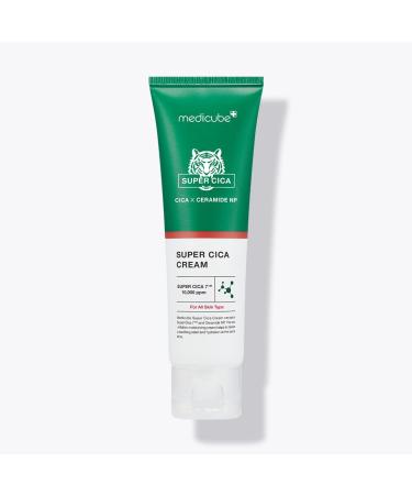 Medicube Super Cica Cream - Creates a protective barrier that locks in moisture and keeps irritants out without greasiness - Vegan Korean skincare (1.69fl.oz.)