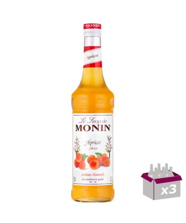 Set of 3 Syrup - Apricot - 70cl