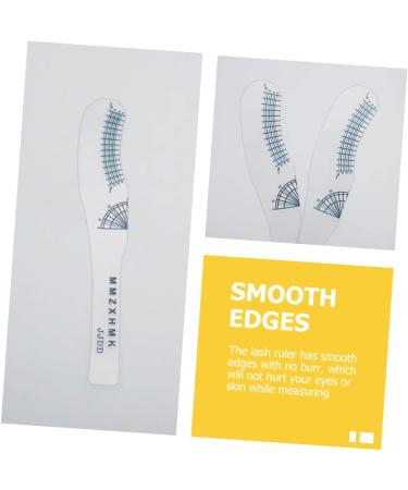 Angoily 10pcs Eyelash Measuring Ruler Lash Supplies Eye Lash Extension Starters Kit Lash Ruler Curly Mascara - Buy Online on GoSupps.com