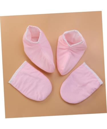 Beavorty 2 Pairs Paraffin Wax Gloves Wax Care Insulated Mittens Paraffin Wax Mittens bath mitt Paraffin Foot cover Beauty Gloves heated glives Thermal Heated Mitt warm gloves heater thicken - Buy Online on GoSupps.com