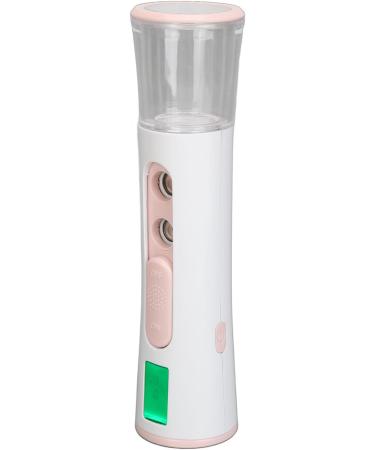 Facial Mist Sprayer Hand Held Facial Humidifier Double Holes High Efficiency 30ml Capacity Ultra Fine Spray for Home and Outdoor Use (Pink) - Buy Online on GoSupps.com