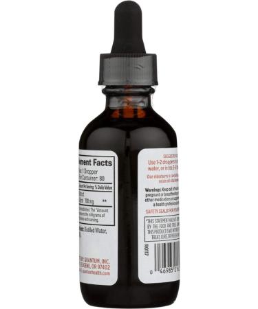 Quantum Elderberry Liquid Extract 2 Ounce - 3 per case. - Buy Online on GoSupps.com