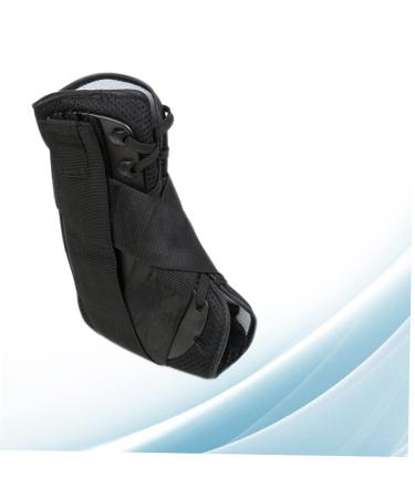 1pc Swelling Brace - Plantar & Achilles Tendon Support | Ankle Brace & Strap for Sports - Size M Black - Buy Online on GoSupps.com
