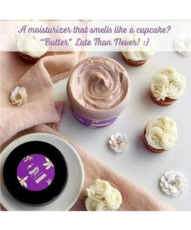 P_lu_m BodyLovin Vanilla Vibes Body Butter - Intense Moisture Non-Greasy & Quick Absorbing Shea Butter for Dry Skin - Warm Vanilla Fragrance (200g - Buy Online on GoSupps.com