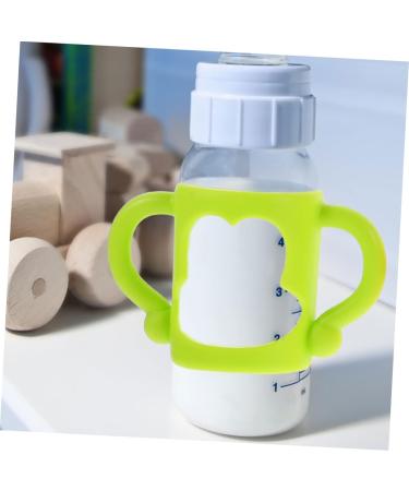 Abaodam 2pcs Silicone Bottle Handle Newborn Bottle Grip Nursing Bottle Handle Bottle Grip Bottle Handle Bottle Handles Milk Bottle Wide Mouth Silica Gel 13.00X7.00X6.50CM Assorted Color - Buy Online on GoSupps.com