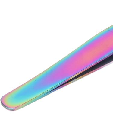 Colorful Stainless Steel Eyelash Tweezers for Perfect Extensions - Long Sloping Design for Home Use - Buy Online on GoSupps.com
