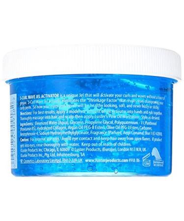 Wave Gel & Activator Bundle - 10.5 Oz | Curly Hair Gel & Wooden Comb for Defined Hydrated Curls | Pack of 2 - Buy Online on GoSupps.com