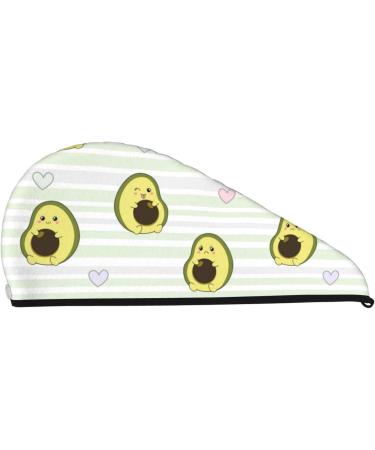 Buy Avocado Hair Microfiber Towel Wrap | Super Absorbent Coral Velvet Quick Dry Cap for Women | Ideal for Long Curly & Thick Hair - Buy Online on GoSupps.com