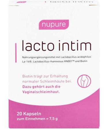Lacto Intim Oral Probiotic for Bacterial Vaginosis - 20 pcs | Effective Relief & Shipping Worldwide - Buy Online on GoSupps.com