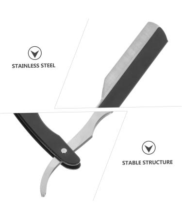 Beavorty 3-Pack Razor Set | Professional Barber Manual Razor & Sharp Eyebrow Trimmer | Old Fashioned Shaving Tools for Men - Buy Online on GoSupps.com