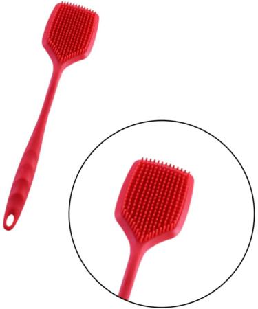 Solustre 2-Pack Rinse Brush Pot Cleaning Brush - Long Stem Silicone Handle for Effective Cleaning - Buy Online on GoSupps.com