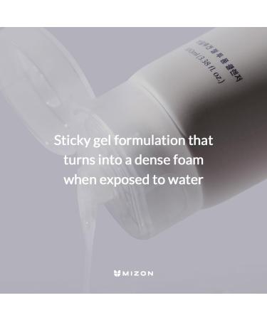 MIZON Hyalugen Gel To Foam Cleanser - Hydrating Collagen & Hyaluronic Acid Face Wash for Dry Skin (100ml) - Hypoallergenic Moisturizing Cleansing Solution - Buy Online on GoSupps.com