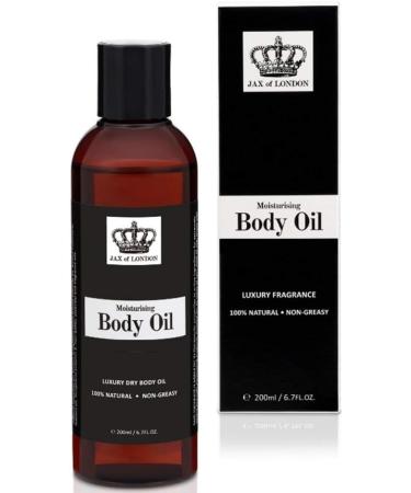 Jax of London 200ml Millionaires Body Oil for Women - Moisturizing & Relaxing Skin Oil | Ideal for Tightening & Dry Skin - Buy Online on GoSupps.com
