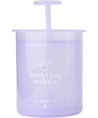 Foam Maker Face Cleanser Foaming Bottle Bubble Foamer | Ergonomic Pump Skincare Facial Cleansing Tool Cleansing Foaming Maker for Women Girls Purple - Buy Online on GoSupps.com