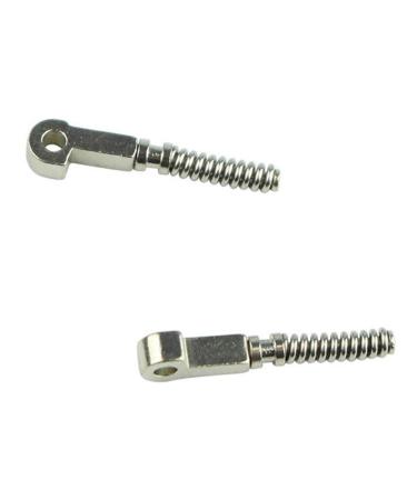 SBTRKT 100PCS 1.8mm Thickness Glasses Spring Insert Glasses Repair Curved Temple Optical Frame Damaged Spare Parts 168#