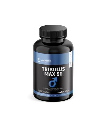 INSPORT Nutrition - Tribulus MAX 90 - Health Protection Line - 222 mg extract per capsule - standardized to 90% saponins - Testosterone - Fitness Stimulant - 100 capsules
