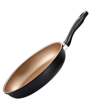 DameCo Frying Pan Non-Stick Flat Frying Pan Thick Pan Steak Pot Nonstick Metal Utensil Saucepan Safe Frying Pan Saucepan Skillet Pan 30Cm Frying Pan Interesting