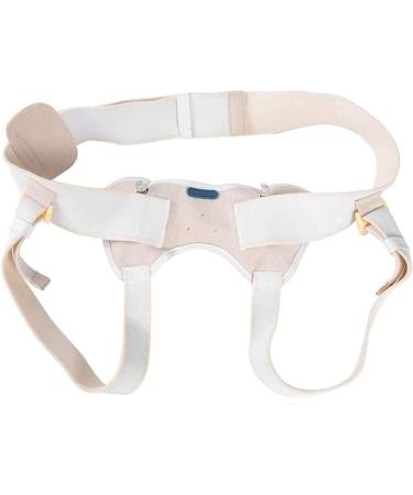 Samnuerly Double Hernia Support Belt | Adjustable Unisex Hernia Strip with Removable Compression Pads - Buy Online on GoSupps.com