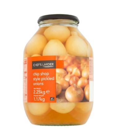 Chef's Larder Chip Shop Style Pickled Onions 2250g x 1