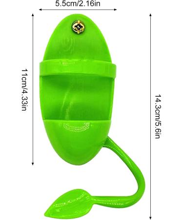 Bird Food Column Fit Container - Hanging Bird Feed Toy & Cage Accessory for Fruits Vegetables & More - Home Bird Supplies (Green) - Buy Online on GoSupps.com