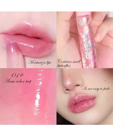 Clear Color Changing PH Tinted Lip Gloss Set for Women Girls - Pink Mood Hydrating Lip Oil Balm Stain Glaze Pack - 3Pcs (1.02 Fl Oz) - Buy Online on GoSupps.com