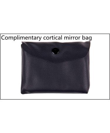 Handheld Square Glass 2X 4X Double HD Lens Child Old Man Reading Identification Tool Folding Handle Black Pocket Magnifier Good Times - Buy Online on GoSupps.com