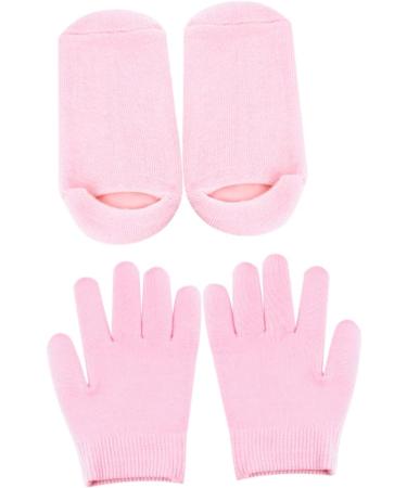 minkissy 4 Pairs Hand Moisturizing Gloves Overnight Hydrating Glove Cotton Gloves for Moisturizing Features Socks for Women Wicking Sock Ladies Socks Gel Gloves Foot Facial Mask Miss - Buy Online on GoSupps.com