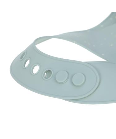 L SSIG Baby Silicone Bibs (2 pcs) - Toddler Bibs with Drip Tray Dishwasher Safe Blue/Beige - Buy Online on GoSupps.com