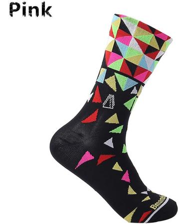 Compressprint Unisex Cycling & Running Compression Sports Socks - Mixed Color - Buy Online on GoSupps.com