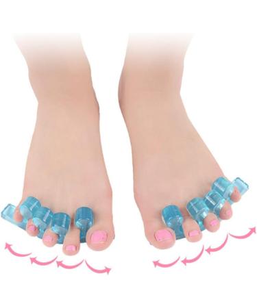 Silicone Gel Shoe Insole Spreaders - 1 Pair Blue Gel Stretchers & Bunion Cushions - Buy Online on GoSupps.com