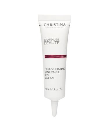 -CHRISTINA- Chateau de Beaute Vineyard Eye Cream with Vitamin E and Jojoba Oil | Nourishes Firms and Hydrates Delicate Eye Area with Rejuvenating Effect 30ml