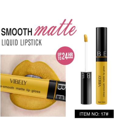 Vibely Matt-Liquid Lipstick Gift Set - Waterproof Velvety High Pigmented Lip Gloss for Women & Girls - International Shipping - Buy Online on GoSupps.com