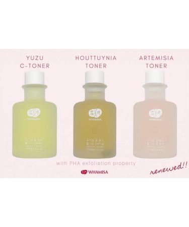 Whamisa Organic Flowers Toner Refresh From Natural Fermented K-Beauty - Buy Online on GoSupps.com