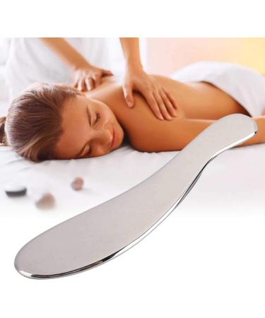Verdant Touch Body Scraping Board - Stainless Steel Gua Sha Tool for Muscle Pain Relief & Neck Massage - Buy Online on GoSupps.com