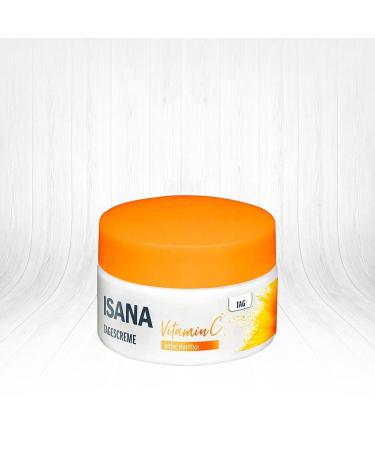 ISANA MED Iisana Vitamin C Day Cream 50 ml for All Skin Types with Hyaluron and Grapefruit Extract SPF 15