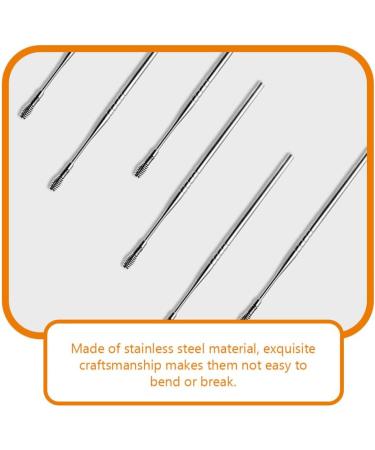 Spring Ear Pick Set - 6pcs Spiral & Curette Tools for Earwax Removal & Cleaning - Adults Ear Scoop Kit - Buy Online on GoSupps.com